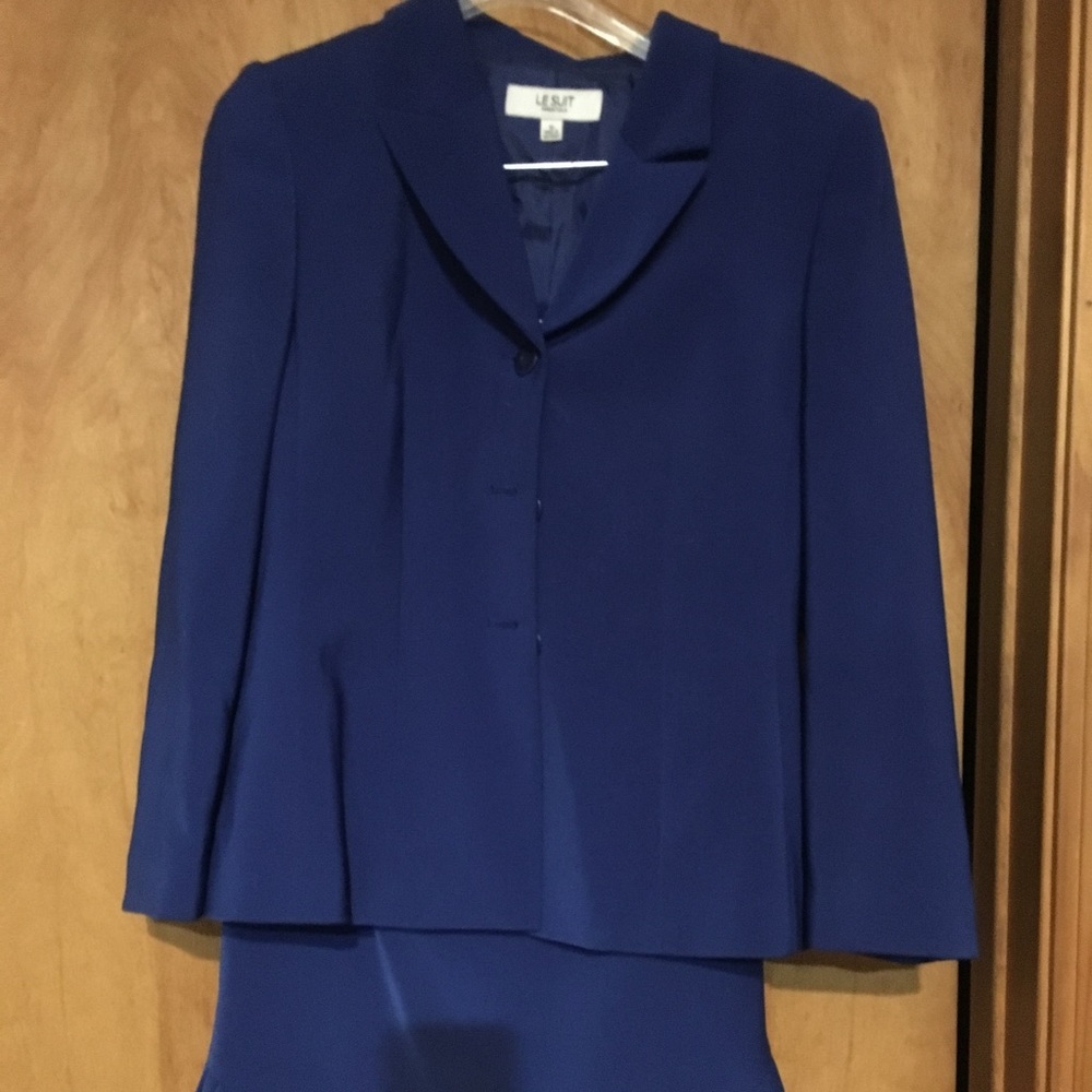Suit jacket with matching skirt